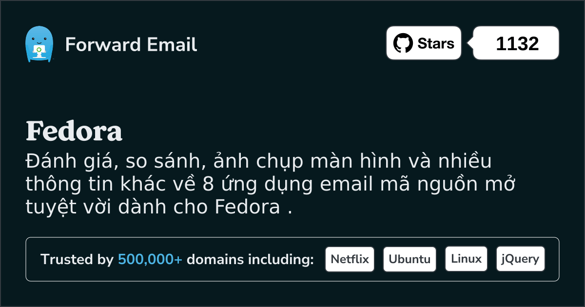 8 ứng dụng email nguồn mở tuyệt vời dành cho Fedora năm 2025